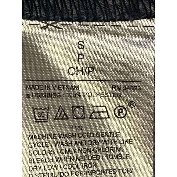 Gap Long Sleeve Dress Size Small Blue Print Long Sleeve Dress (2342) - Picture 4 of 6